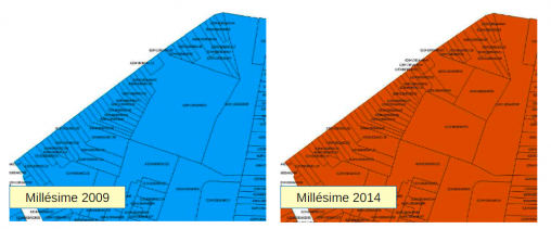 Graphisme sur les parcelles immobilières